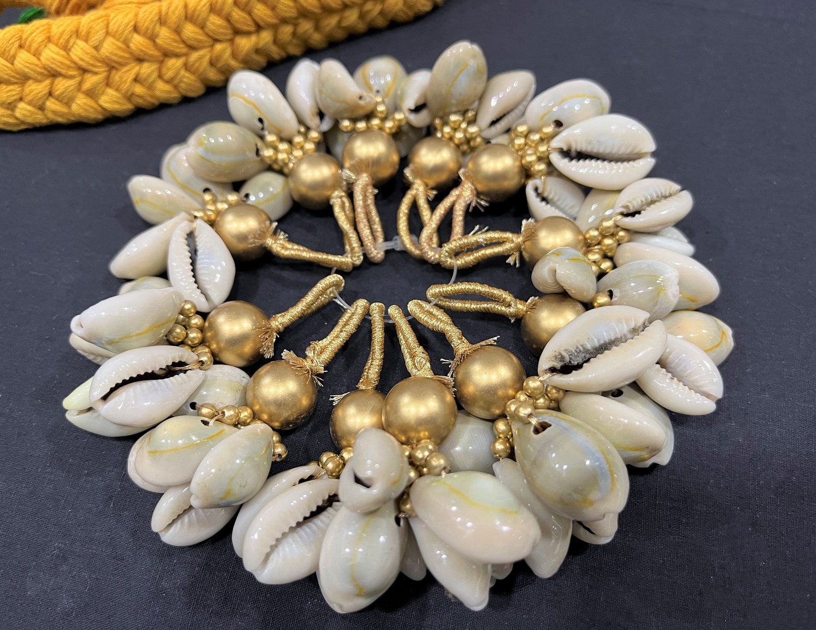 Cowry Shell Motifs, Cowry Shell Bunch Tassels, Beaded Cowrie Tassels ...