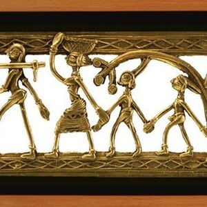 Indian Brass Artware, Brass Craft, Ethnic Metal Tribal Craft, Dokra Art