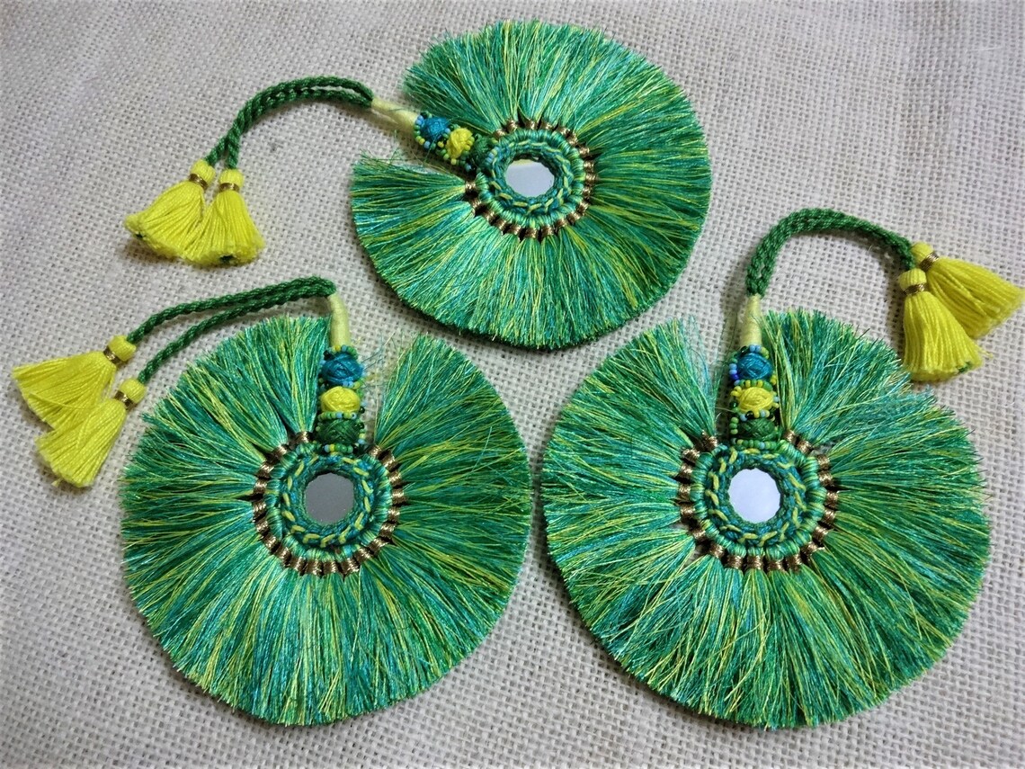 Buy 1 PC Tassel Silk Tassel Fan Tassel Purse & Handbag Online in India