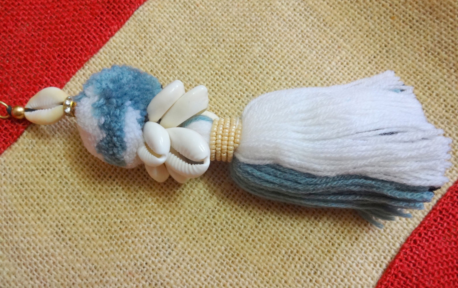 Indian Cowrie Shell Tassel Purse & Handbag Decoration Cowrie - Etsy