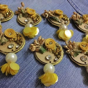 Buttons, Decorative Buttons, Handmade Stick on Buttons, Flat Back ...