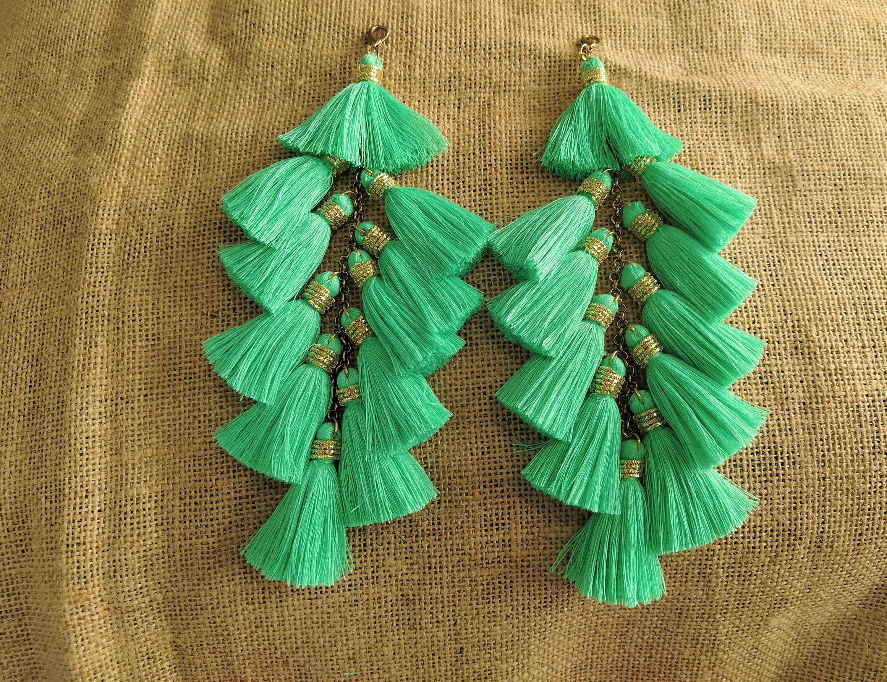 Indian Tassels Cotton Tassels Embellishment Long Tassels Etsy