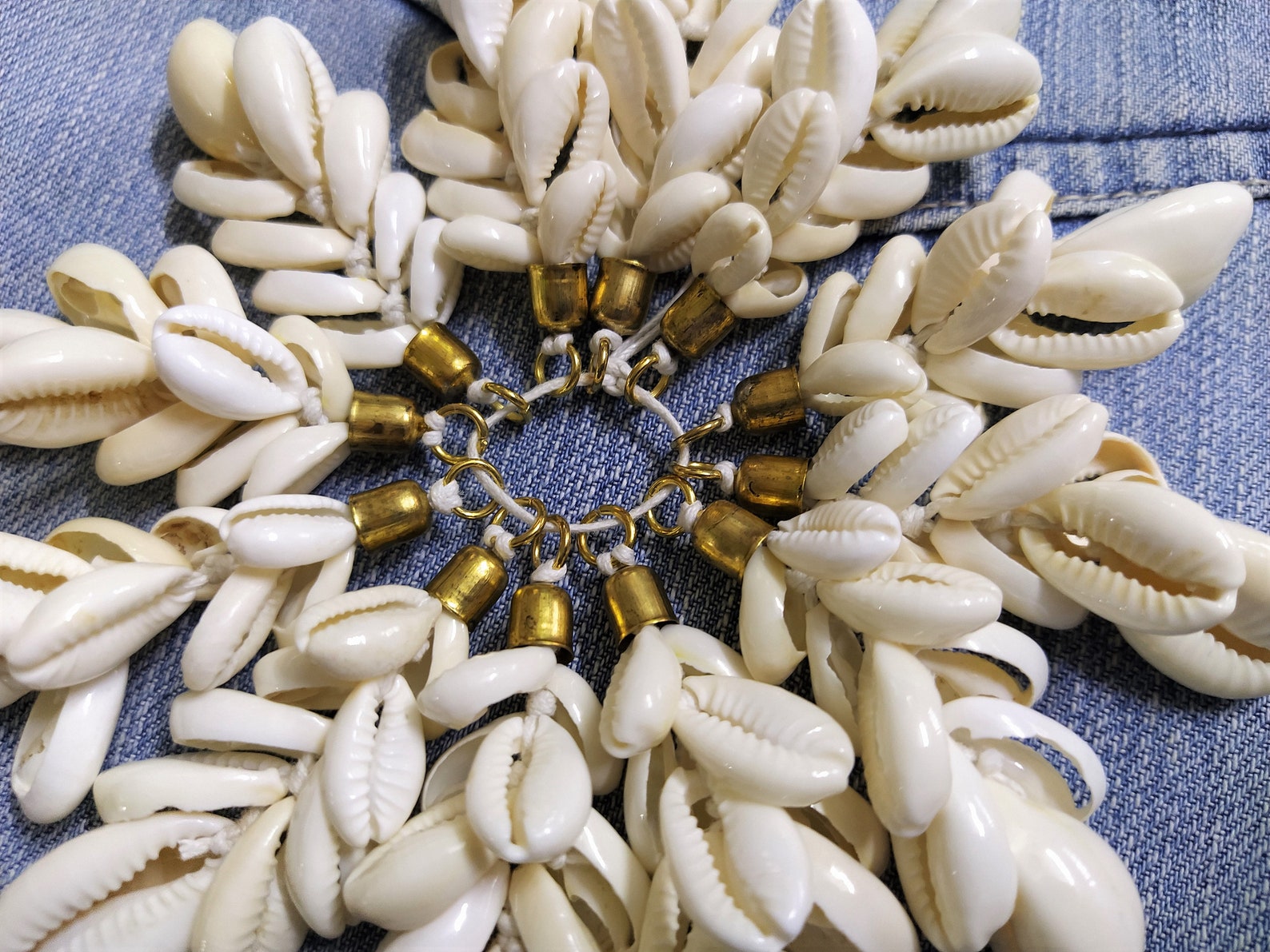 Cowry Shell Motifs, Cowry Shell Bunch Tassels, Beaded Cowrie Tassels ...