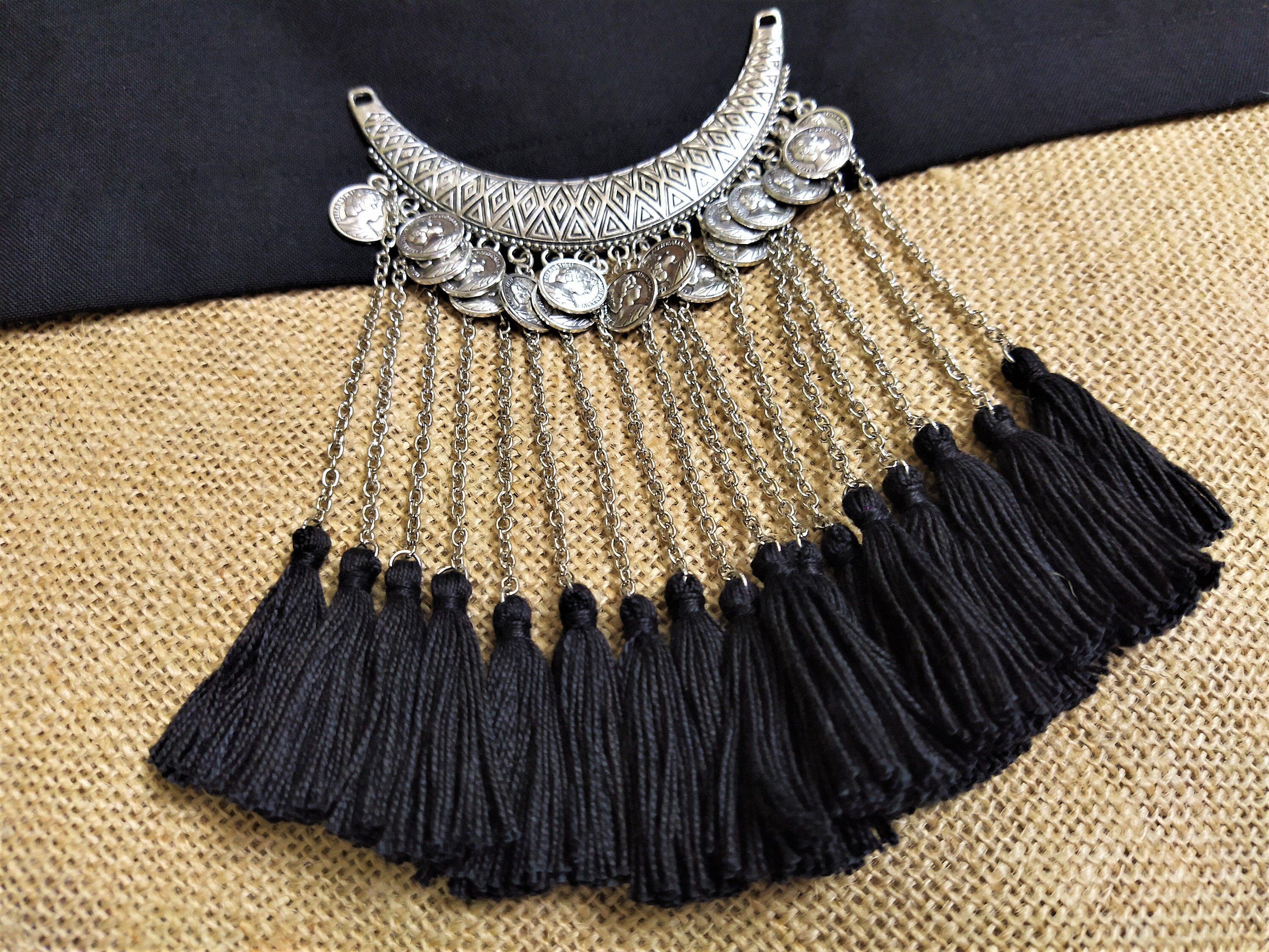 Ethnic Coin Pendant Jewelry Supplies Necklace Pendant With Etsy