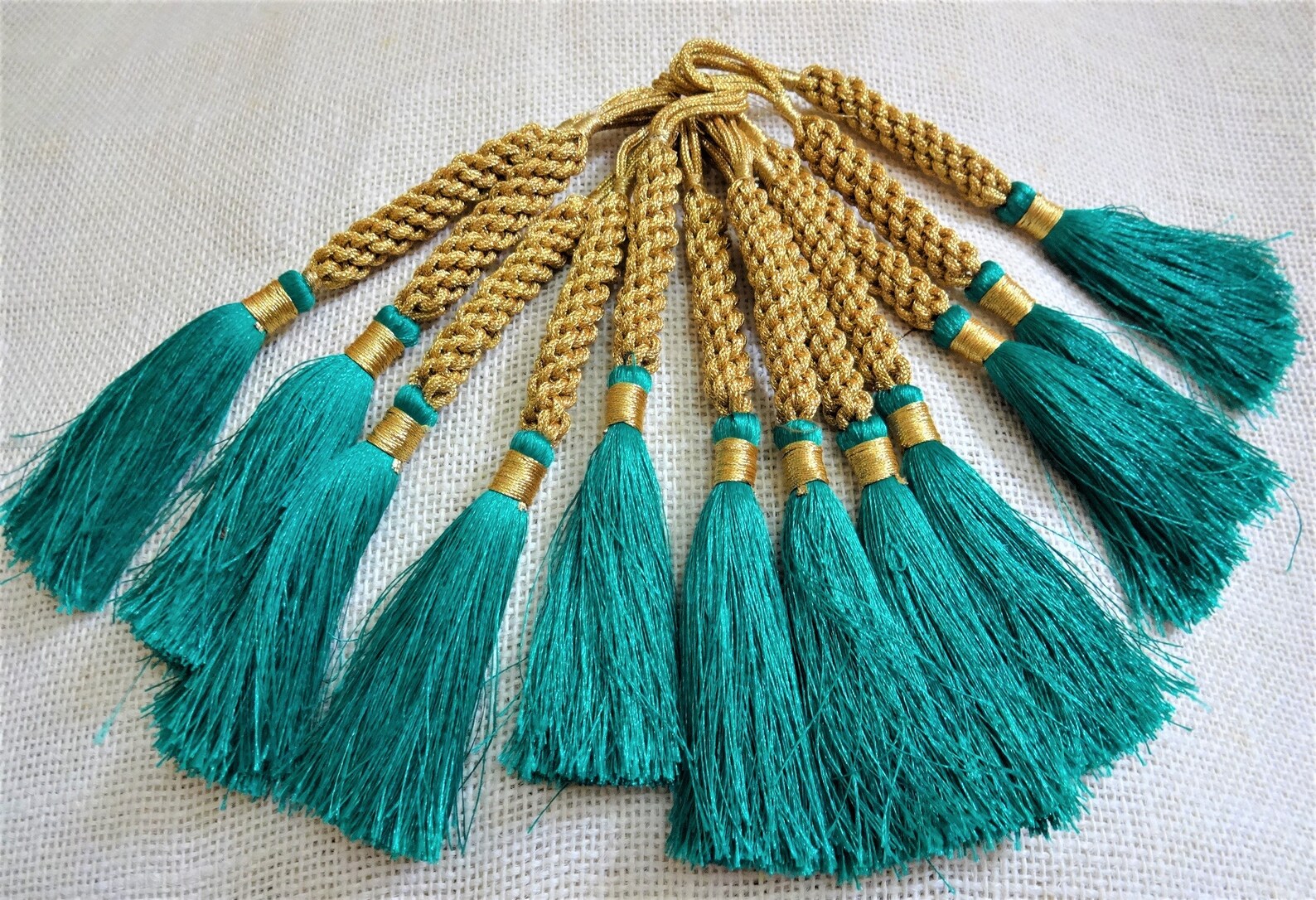 Tassels Silk Tassels Embellishment Long Tassels Decorative Etsy