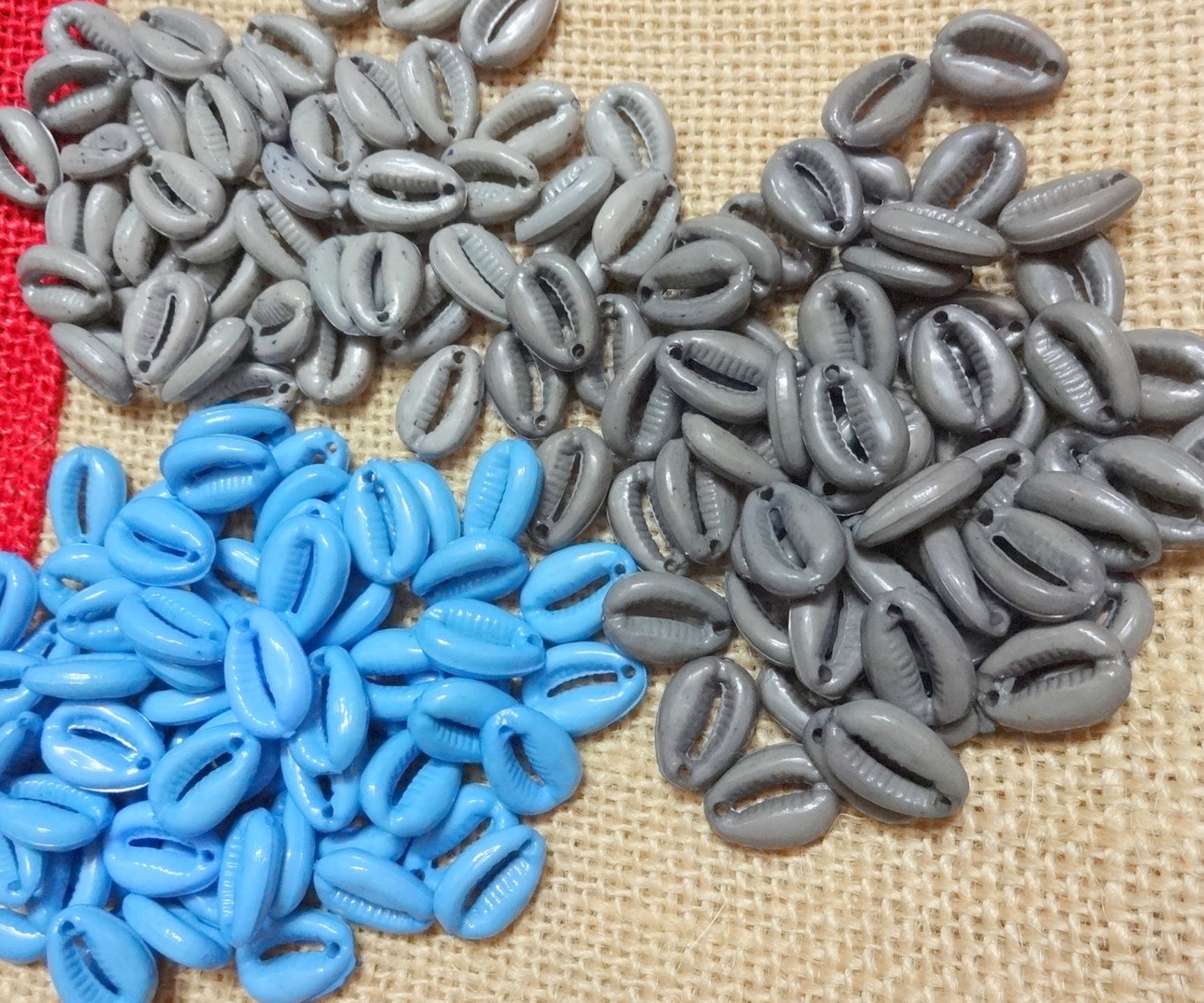 200 pcs Cowry Shells Acrylic Cowrie Beads Indian Beads Etsy