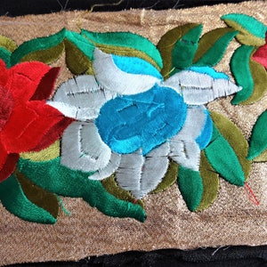 Dentelle brodée indienne, Garniture décorative, Ruban de couture artisanal, Bordure Sari, Embellissement, Dentelle de tissu large, Album de mariage - Par yard