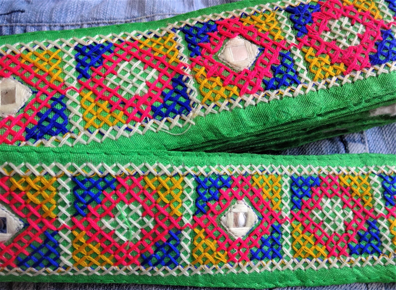 Indian Lace Decorative Craft Ribbon Sewing Supply Boho Sari - Etsy