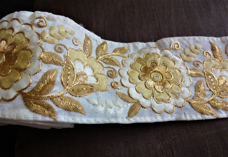 Indian Embroidered Lace Decorative Trim Crafting sewing Etsy