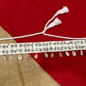 Handcrafted Cowry Shell Belt, Banjara Belt, Boho Gypsy Belt  display picture 1