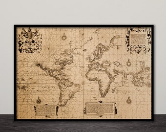 マゼラン海峡の海図 1775 年の古い地図です。インスタントダウンロード