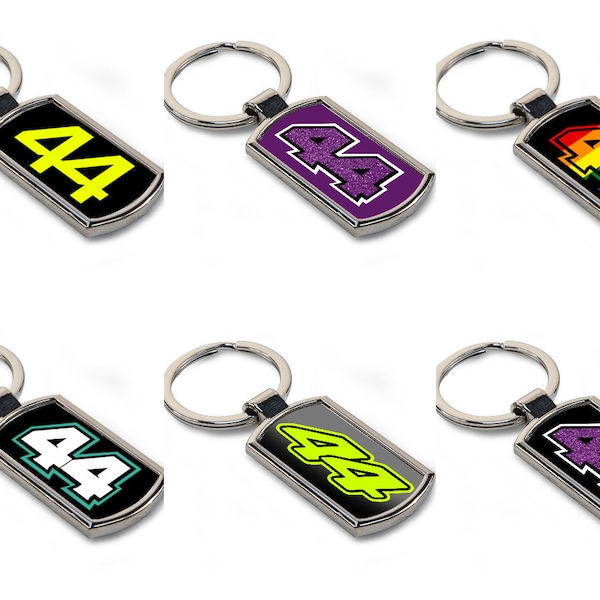 Lewis Hamilton 2023 #44 F1 Metal Keyring - Lots of Versions Available