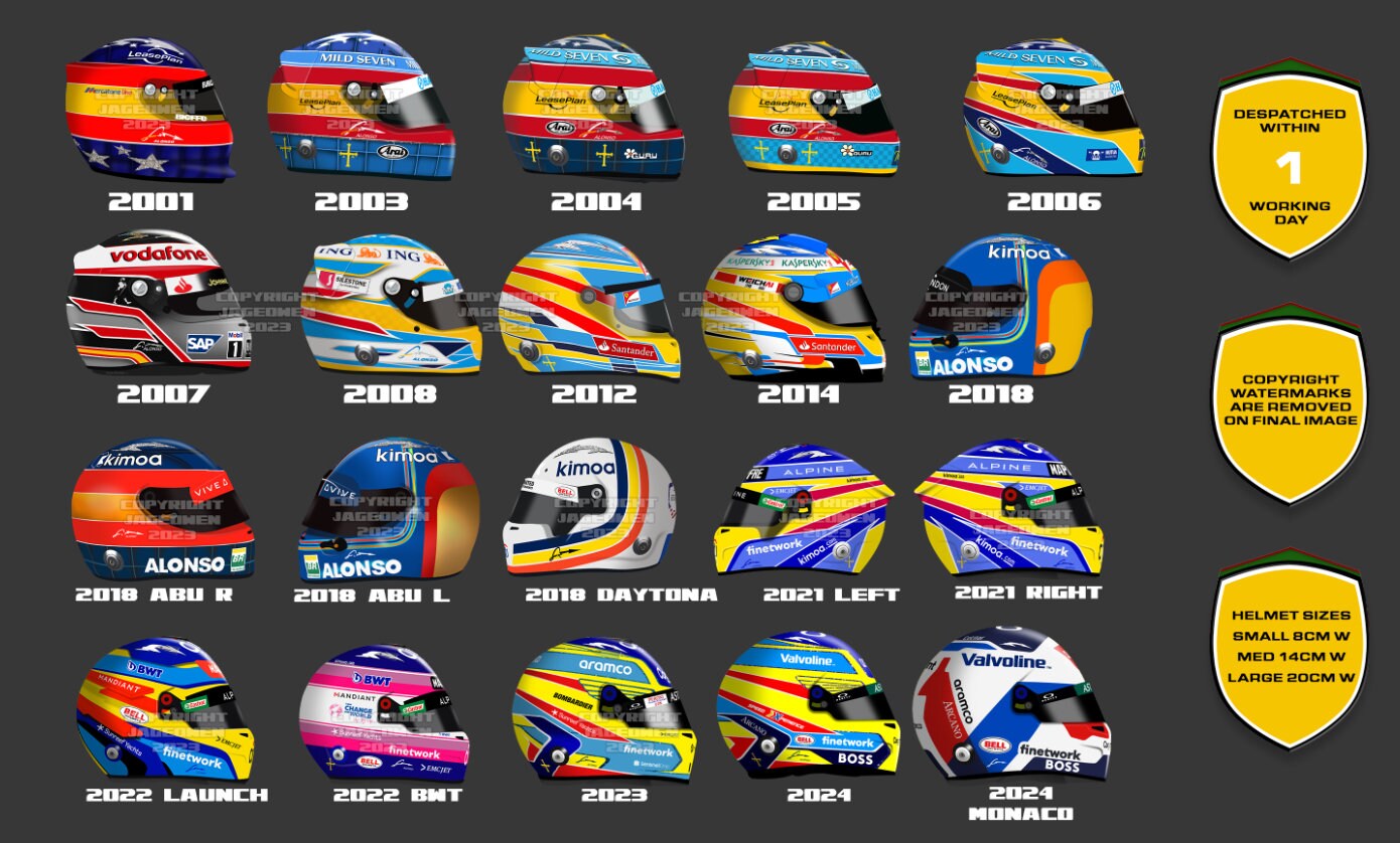 Casco alonso 2006 hotsell