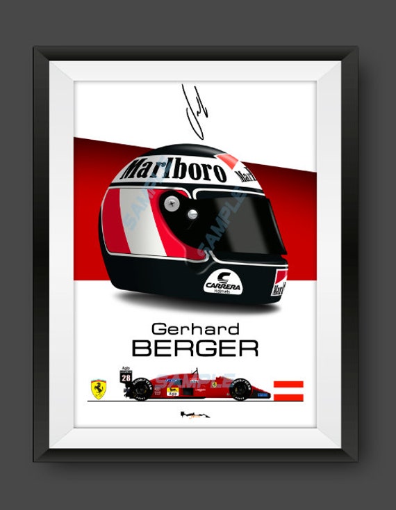 Gerhard berger helmet discount