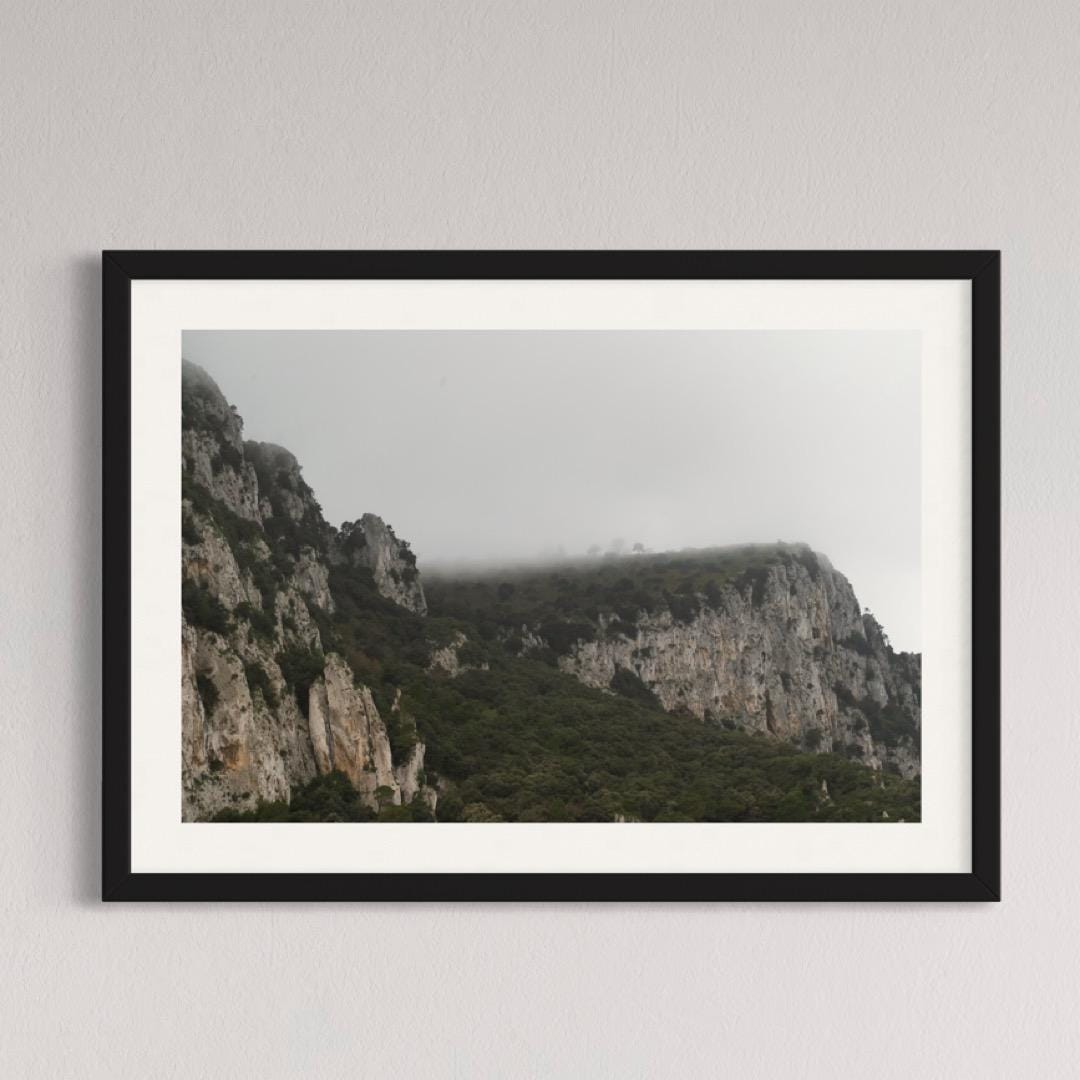 Forested Mountain Fog - Fine Art Landscape Photography Print - Wall ...