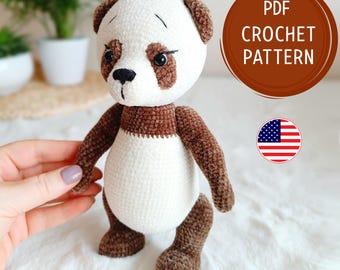 Panda Amigurumi Crochet Pattern: Cuddly Toy Tutorial (PDF Pattern)