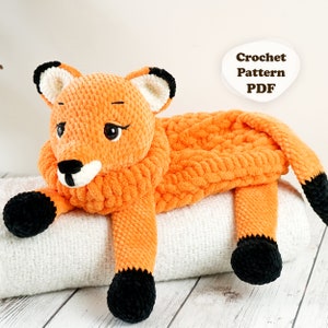 Fox Crochet PATTERN, Amigurumi patterns, Plush Pattern, Crochet animal, Amigurumi fox