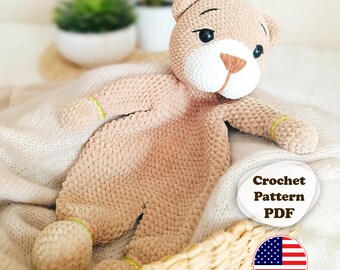 Teddy Bear amigurumi crochet pattern, crochet toys pattern, Crochet Bear tutorial, PDF, English pattern