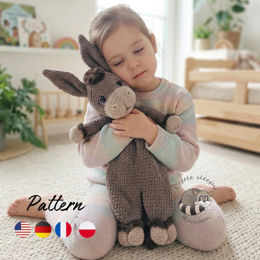 Donkey Crochet Snuggler