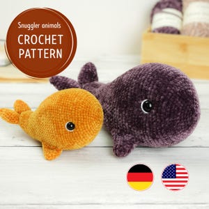 Crochet whale pattern, Crochet Amigurumi Whale, Cute amigurumi whale pattern, See animals crochet pattern, PDF crochet pattern