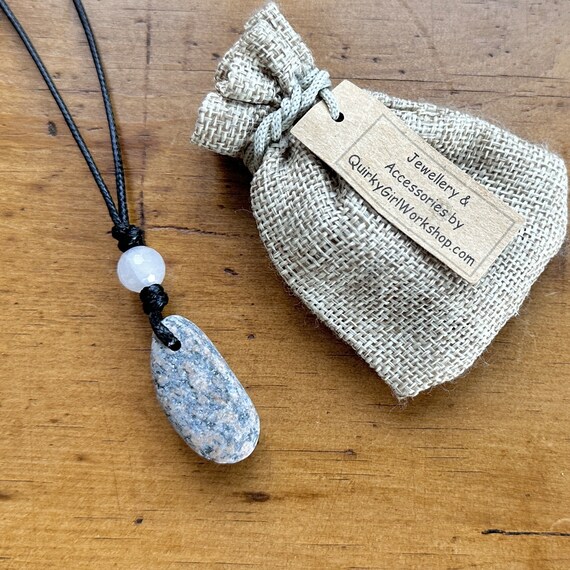 Granite necklace pendant clearance