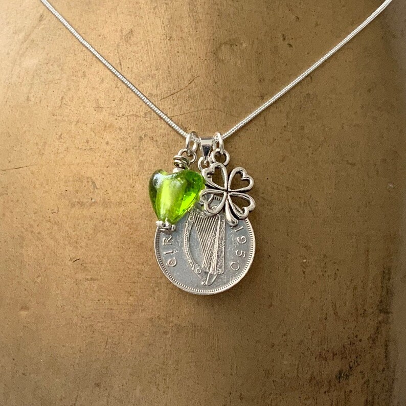 1949 70th birthday lucky Sixpence charm Pendant wedding anniversary royal gift