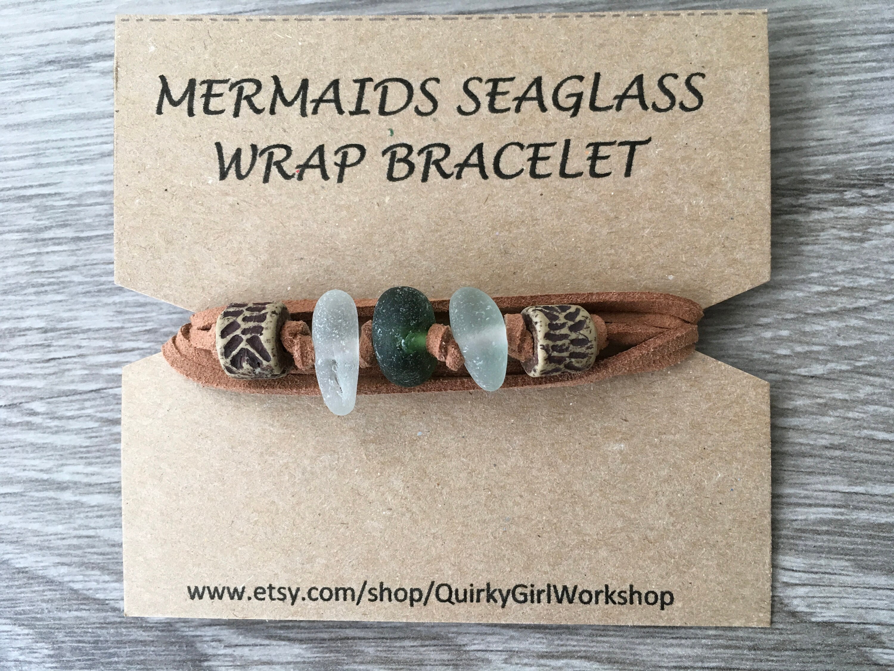 Mermaid wrap shop bracelet