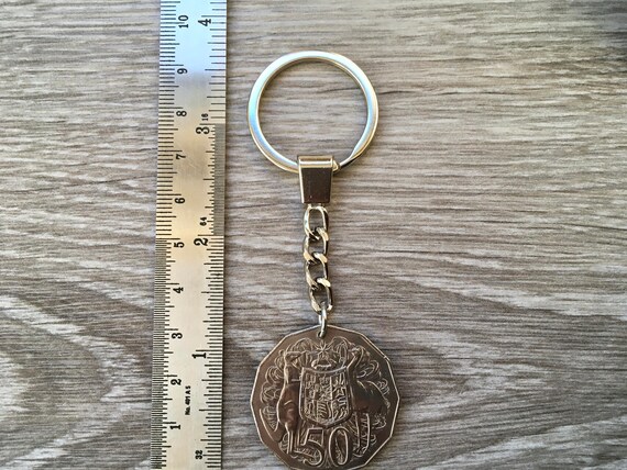 オーストラリアの50セント硬貨キーホルダー：1979年、1980年