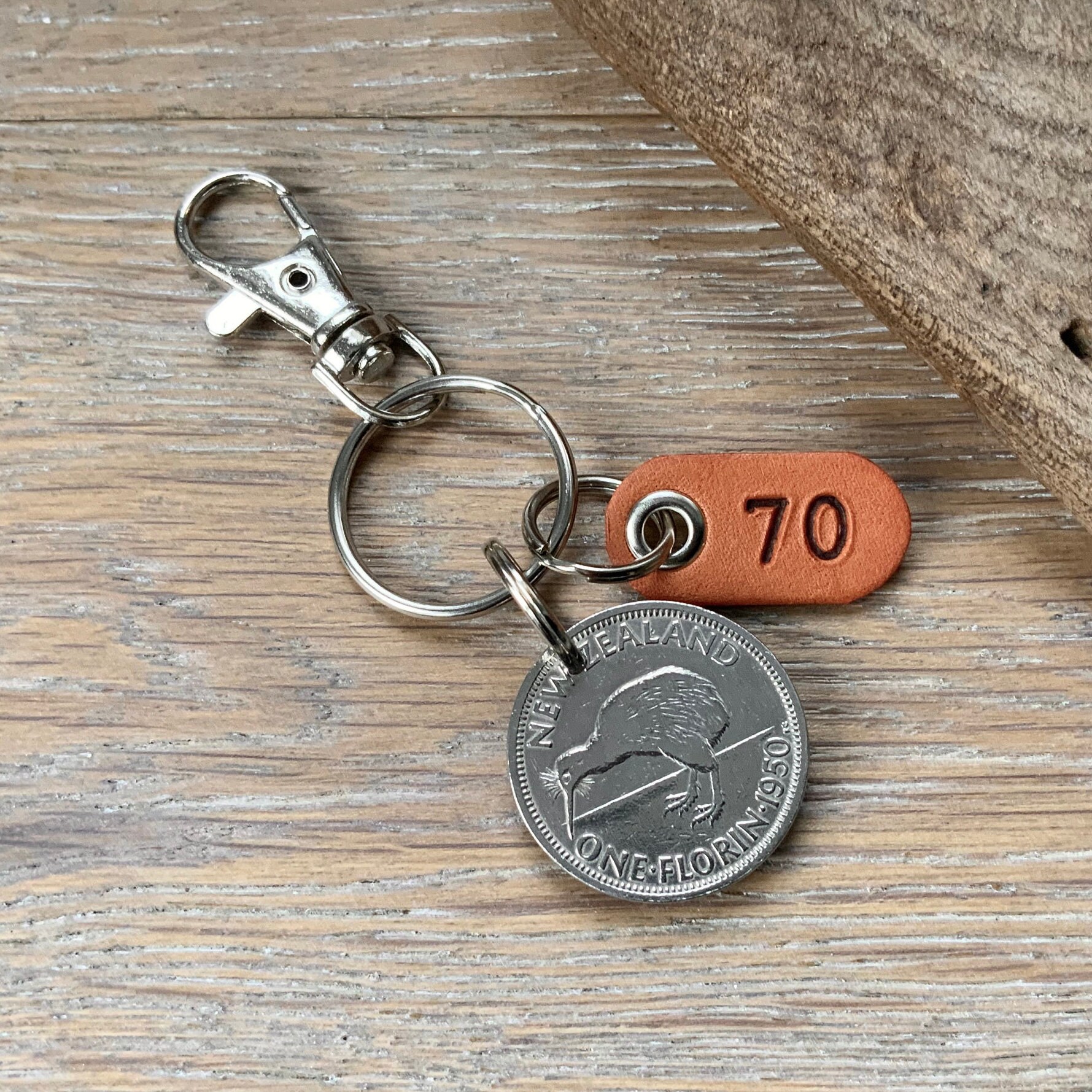 New Zealand Keyring Birthday Gift