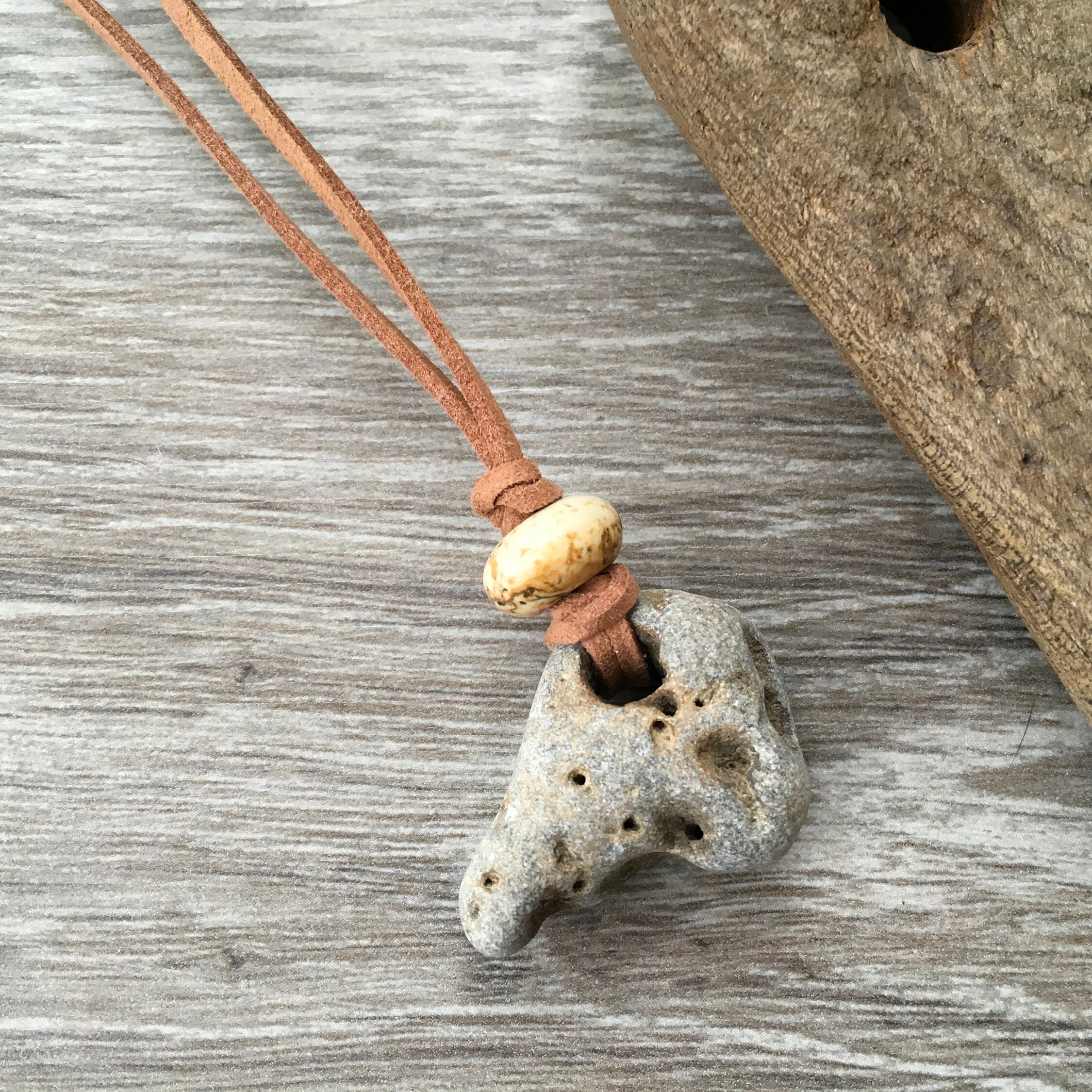 Hag stone necklace Clearance