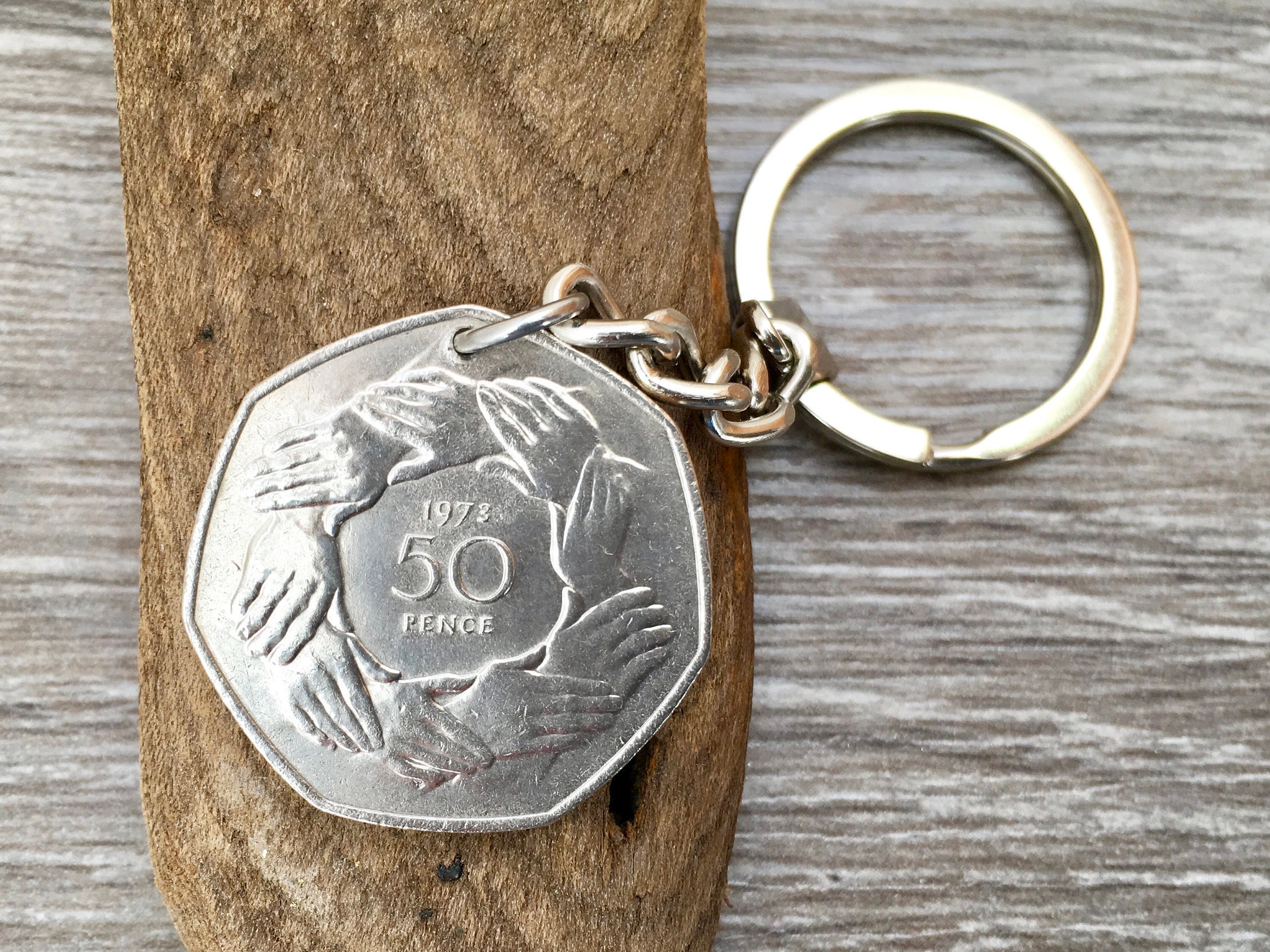 Ring of hands 50p best sale