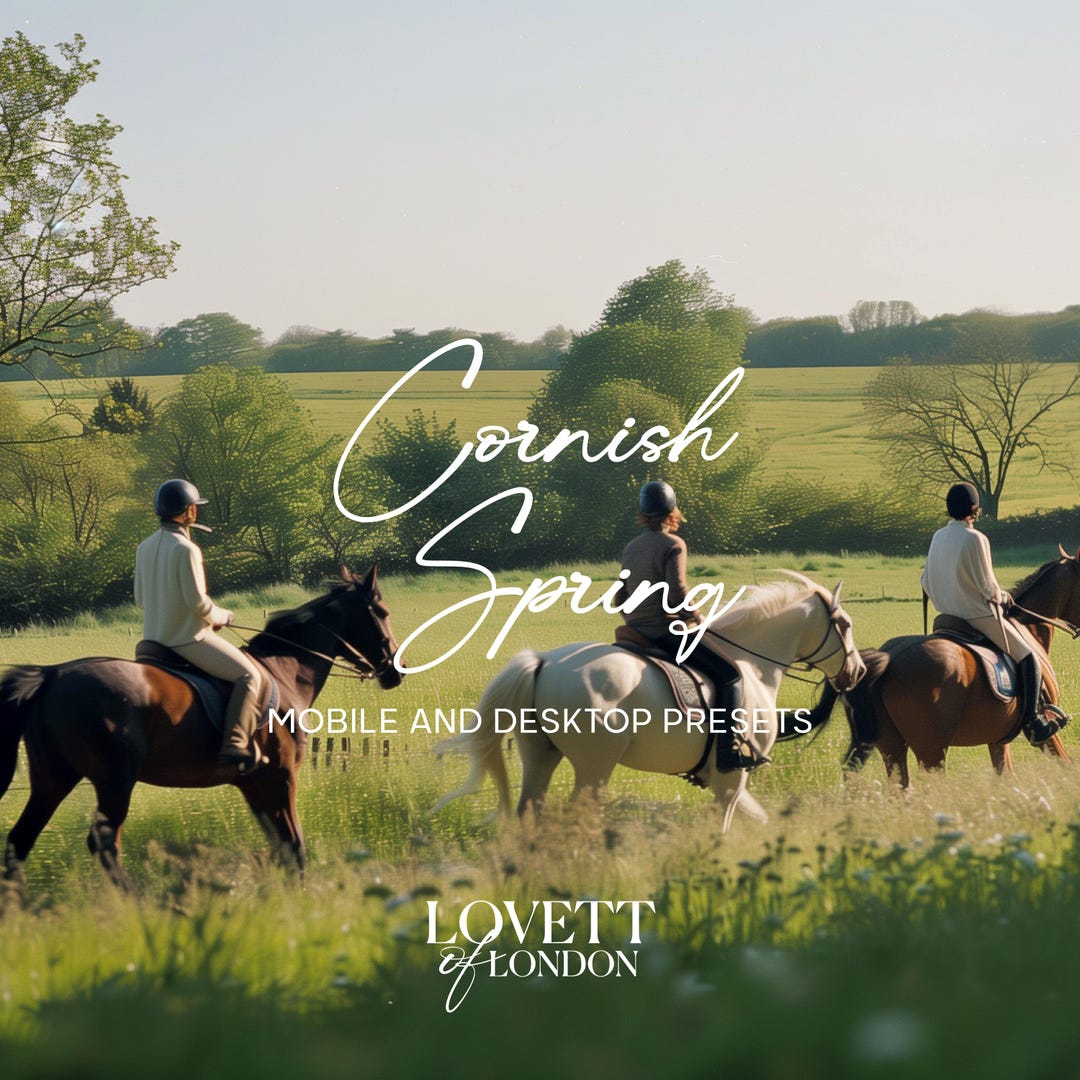 Cornish Spring (8 Lightroom Presets) • Mobile + Desktop - Lovett of ...