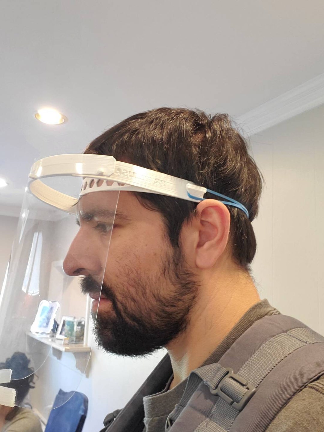 Extended Face Shield for Eye Loupes Anti Glare Shield PPE Light Weight