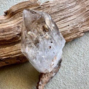Raw Smoky Brandberg Crystal on Matrix - Goboboseb Mtns, Brandberg Region, Namibia - 56 Grams