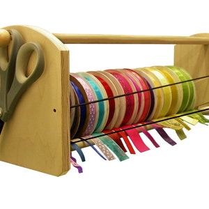 GSS Nano Portable Ribbon Organizer. EZ Laden Einzelne Ribbon Spuls ! Super Kompakt. Und jetzt neu verfügbar: 2 Tier ""DoubleDecker"" & Wandhalterung!"