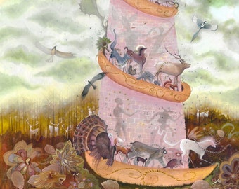 The Helter Skelter of Benediction - Flower Series No 10