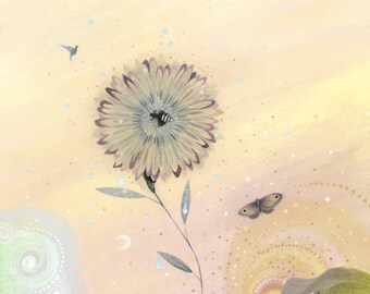 Magical Flower Art Print – Limited Edition Giclee