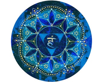 Vishuda Chakra Mandala