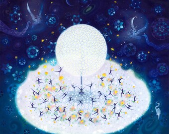 We are the Dance Giclee Art Print – Limited Edition Poem