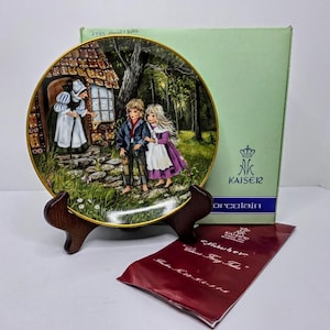 Hansel & Gretel Decorative Plate from Bradford Exchange