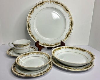 Queen Anne Fine China, Made in Japan 1970s, by The Signature Collection