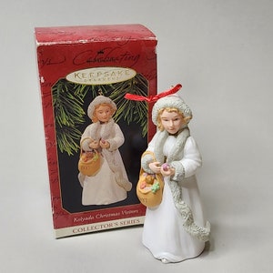1997 Hallmark Keepsake Ornament, Kolyada Christmas Visitors, Collector&#39;s Series