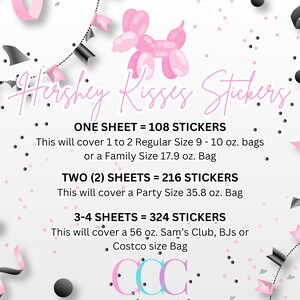 Classic Candy Covers Hershey Kisses Kiss Stickers Information Guide