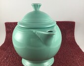 Fiesta green Tea pot Coffee pot 1940 39 s Pristine Condition