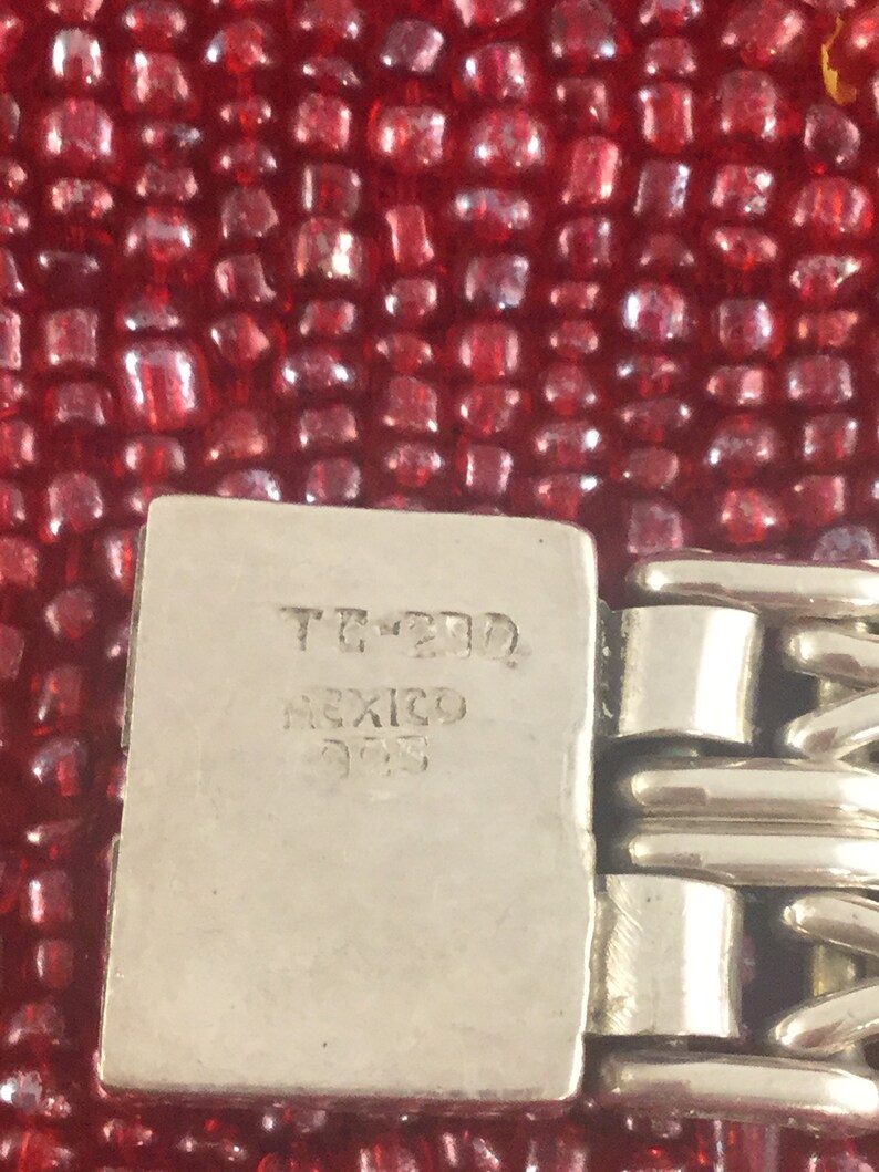 Wide Heavy Sterling Bracelet