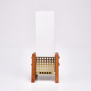Twee kandelaars / kandelaars, teak, Deens, jaren '60 vintage