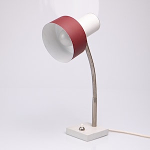 Bedside lamp by SIS, 50s, sheet metal, mid-century
