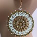 see more listings in the Circle Lace Earring section