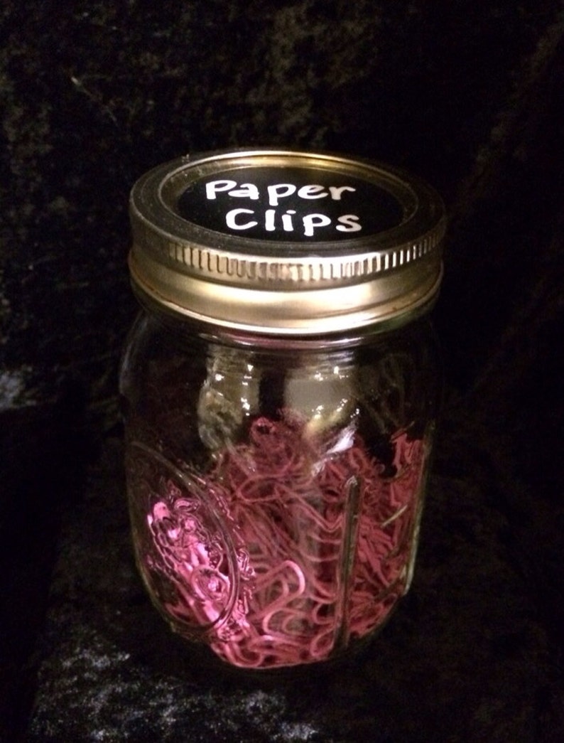 Chalkboard Vinyl 2 Circle Labels \u2022 mason jar labels \u2022 storage labels \u2022 organization \u2022 wedding \u2022 bridal shower \u2022 baby shower \u2022 favor ideas