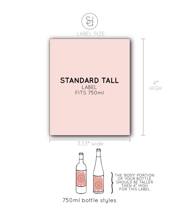 31 Standard Beer Bottle Label Size Labels Database 2020
